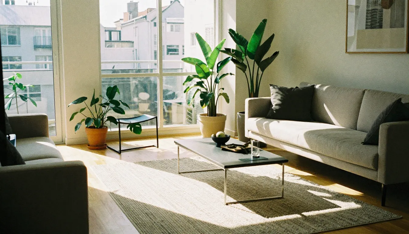 Modern apartment styling